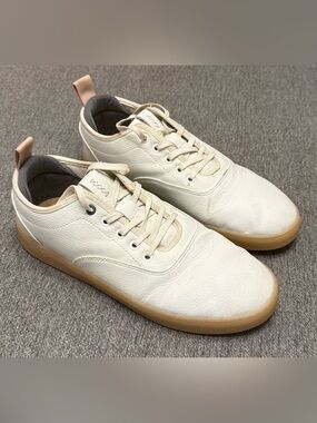 True Linkswear FS-01 White Leather Golf Shoes